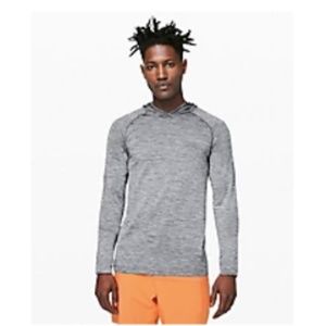 Lululemon Men's Metal Vent Tech 2.0 Hoodie XL Slate/White